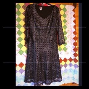 NWT Anne Klein lace  evening dress